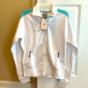 NWT Nike fit thermal front zipper with 2 side zipper pockets sweatshirt